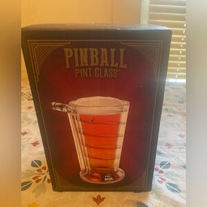 Pinball Pint Glass